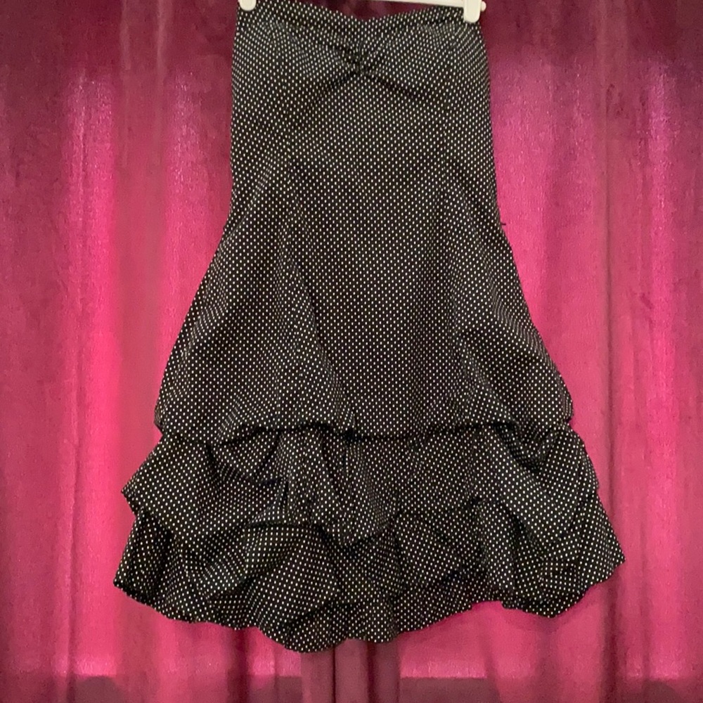 Polka dot fit n flare party dress